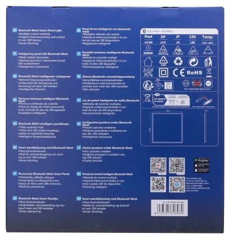 Aigostar - Panello LED dimmerabile da incasso LED/36W/230V 60x60 cm