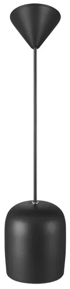Nordlux - Lampadario a sospensione con filo NOTTI 1xE27/25W/230V nero