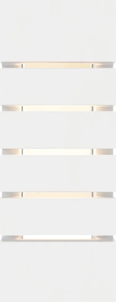 Applique da Parete E14 RIFT Rettangolare in Gesso Pitturabile