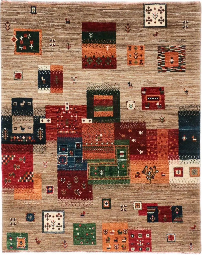 Loribaft Tappeto 130x100 (Iran) Annodato A Mano