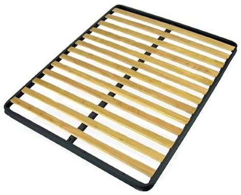 Rete a doghe Fissa 120x210 senza piedi per letti incasso o appoggio