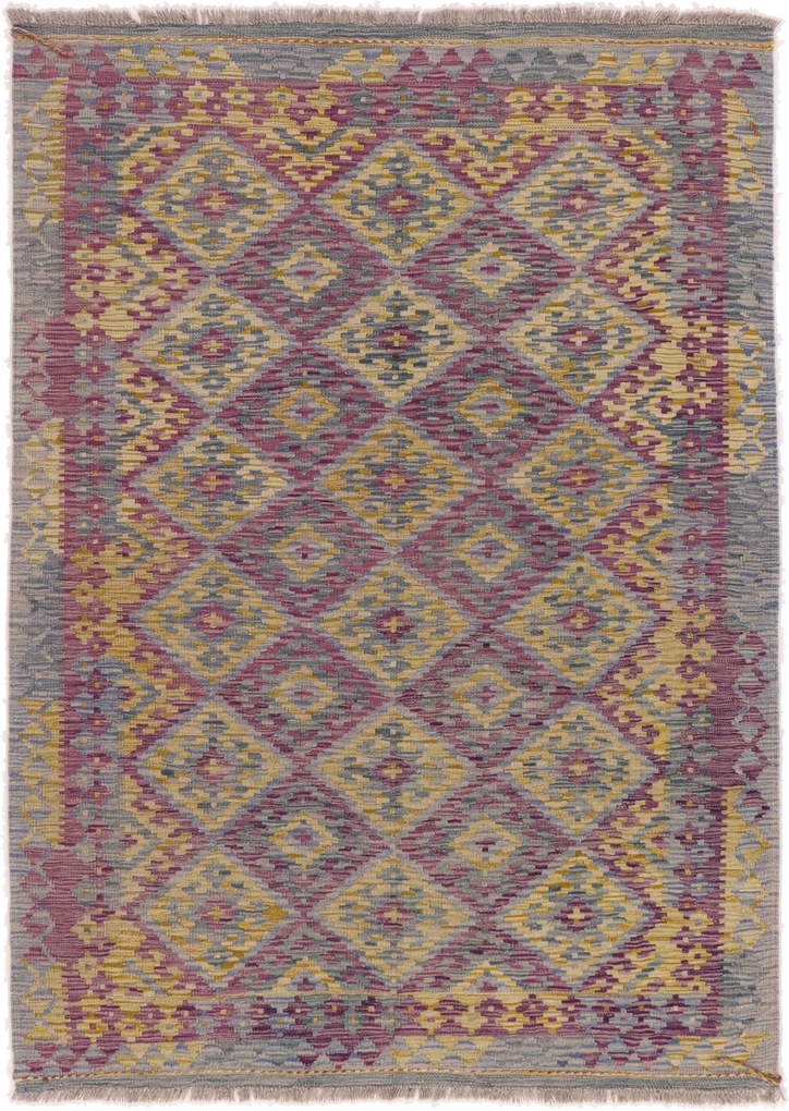 Kilim Tappeto 180x130 (Afghanistan) Tessuto A Mano