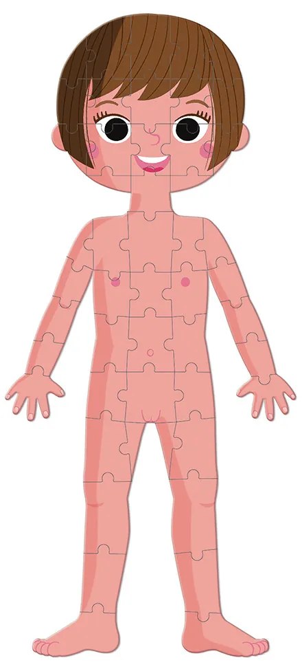 Puzzle Educativo - Corpo Umano - 50, 70, 100 pezzi