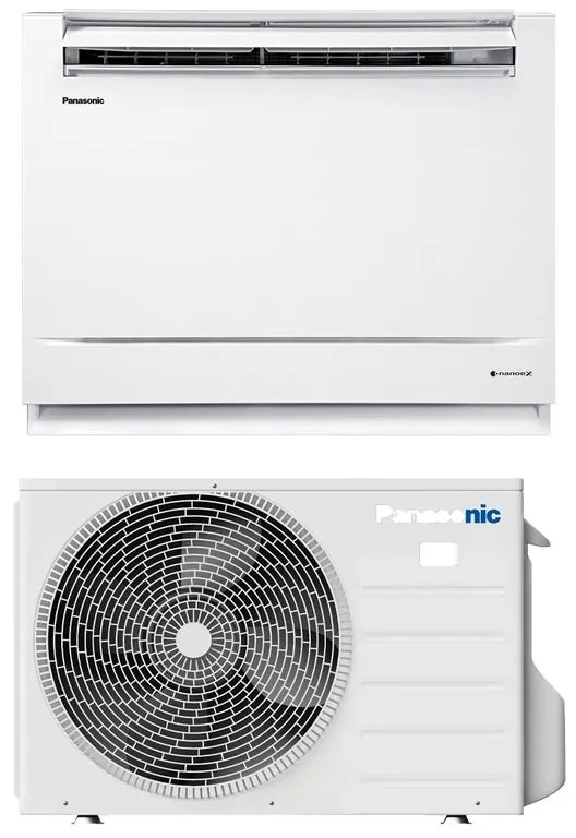 Condizionatore a muro monosplit PANASONIC PAVIMENTO 9000 BTU 9000 BTU classe raffreddamento A++, bianco