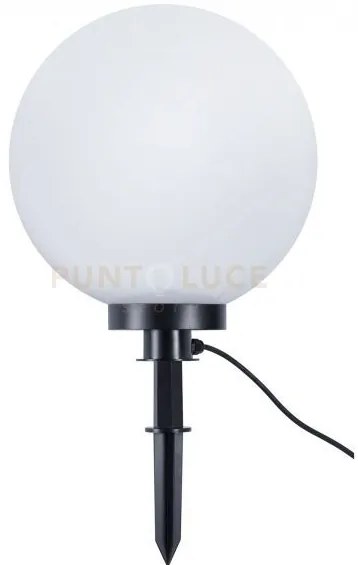 Bolo picchetto sfera diametro 40 con 5 metri di cavo ip44 1 luce at...