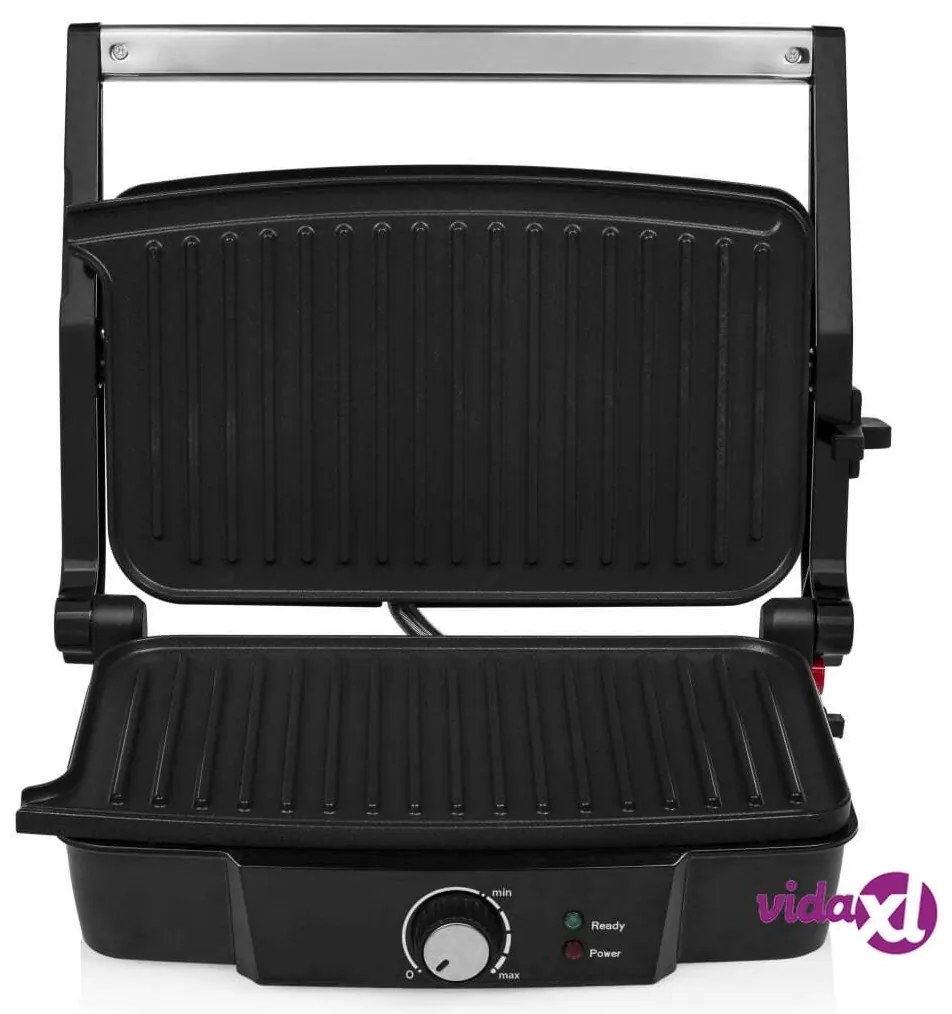 Tristar Griglia a Contatto 1500W 27,8x17 cm Nera