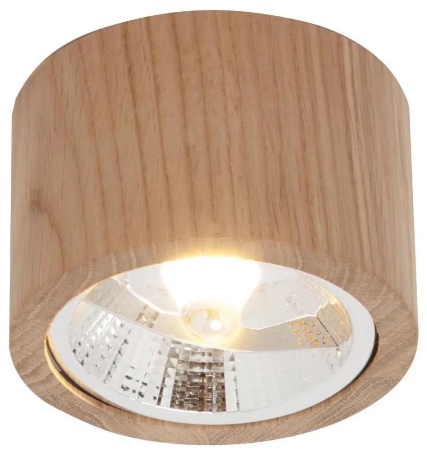 Zuma Line 3010103 - Luce Spot OAK 1xGU10/15W/230V quercia