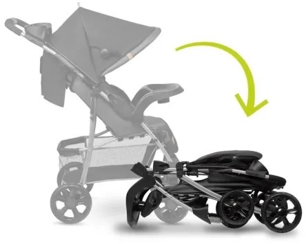 Lionelo - Passeggino EMMA PLUS nero