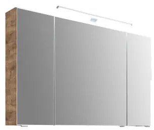 Pensile con luce PELIPAL marrone L 110 x H 70.3 x P 17 cm
