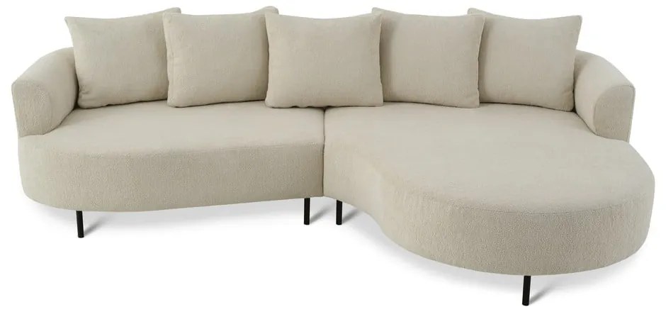 Divano angolare beige (angolo destro) Vitoria - Scandic