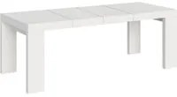 Tavolo Allungabile 160/264x90x77 cm Roxell Premium Bianco Frassino