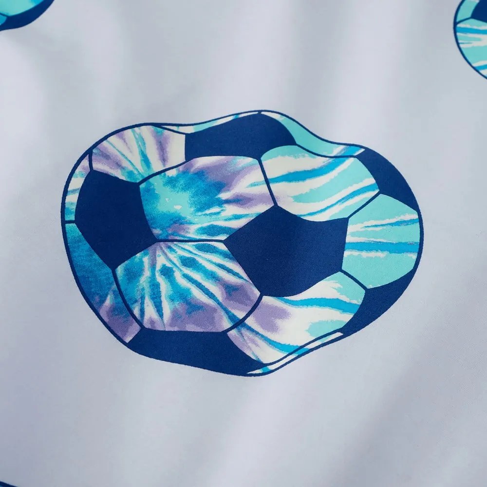 Biancheria da letto singola per bambini 135x200 cm Tie Dye Football - Catherine Lansfield