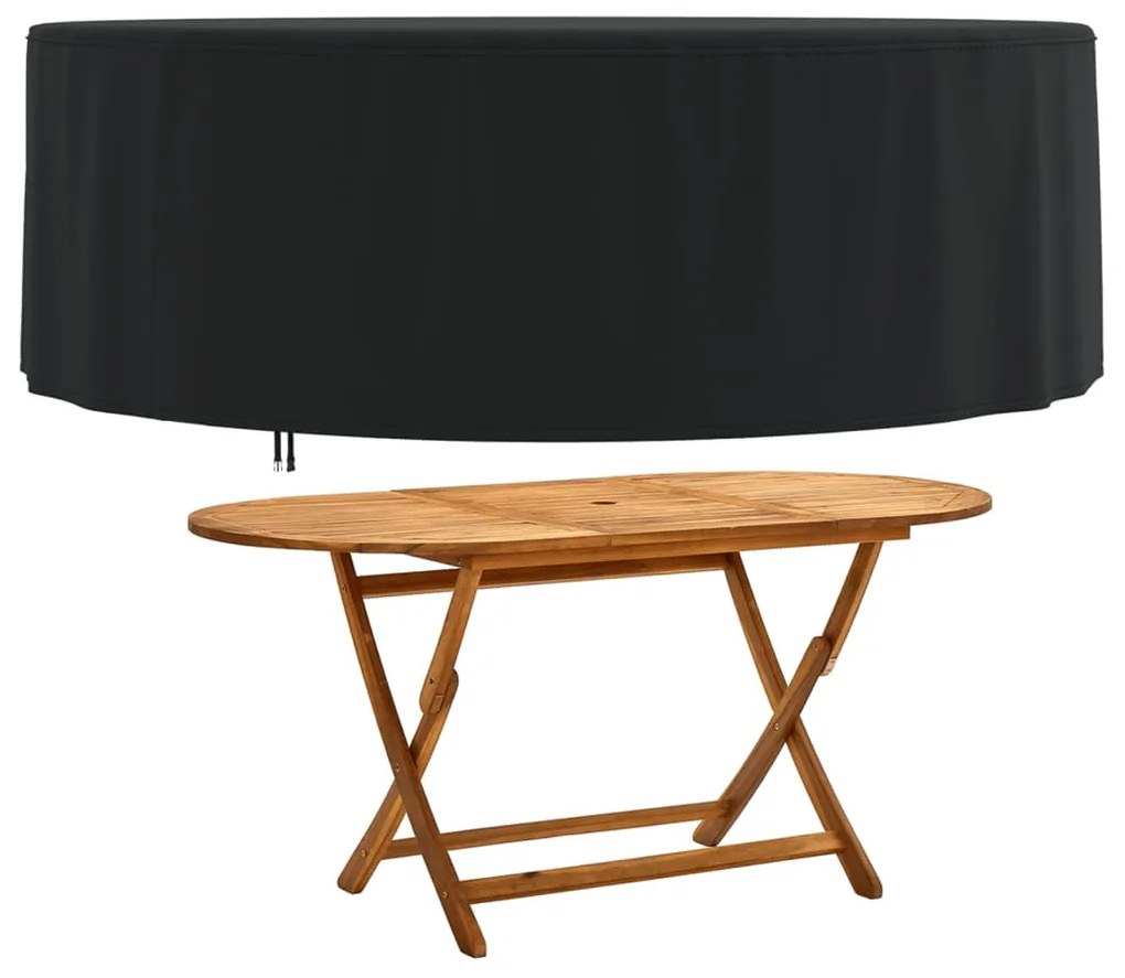 Coperture per mobili da giardino 2pz Ø 244x71 cm 420d oxford