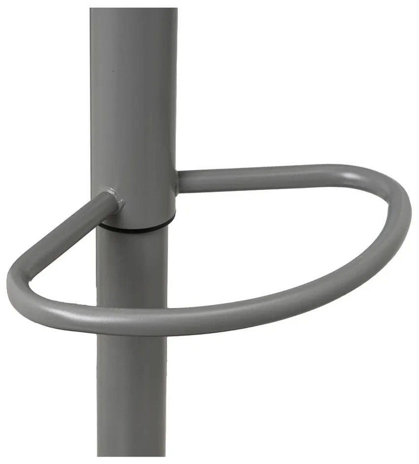 Sgabelli da bar grigi ad altezza regolabile in similpelle in set di 2 (altezza seduta 56,5 cm) - Casa Selección