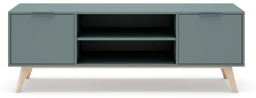 Mobile TV verde-grigio 140x53 cm Pisco - Marckeric