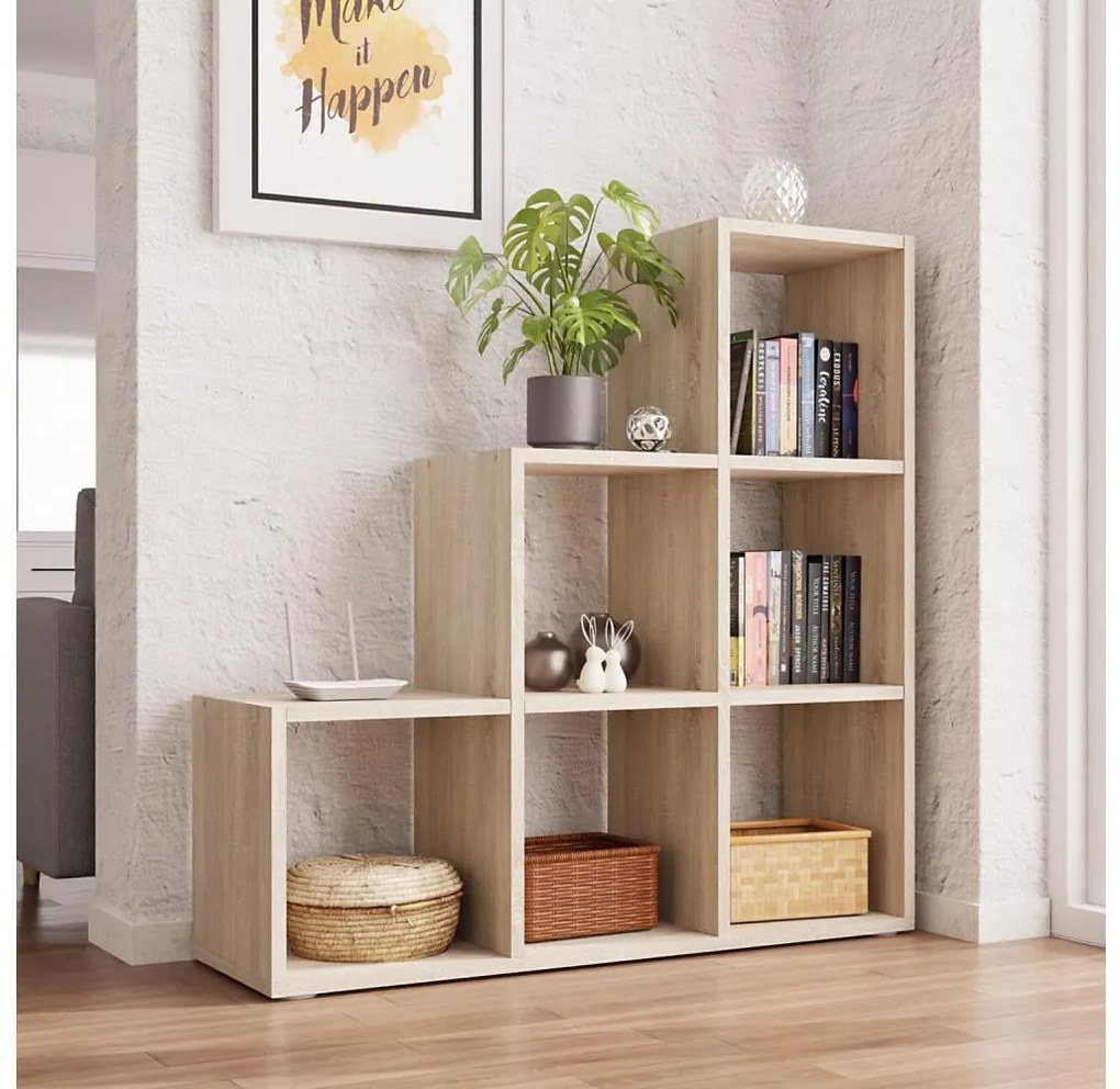 Libreria TRIO 108x105 cm marrone