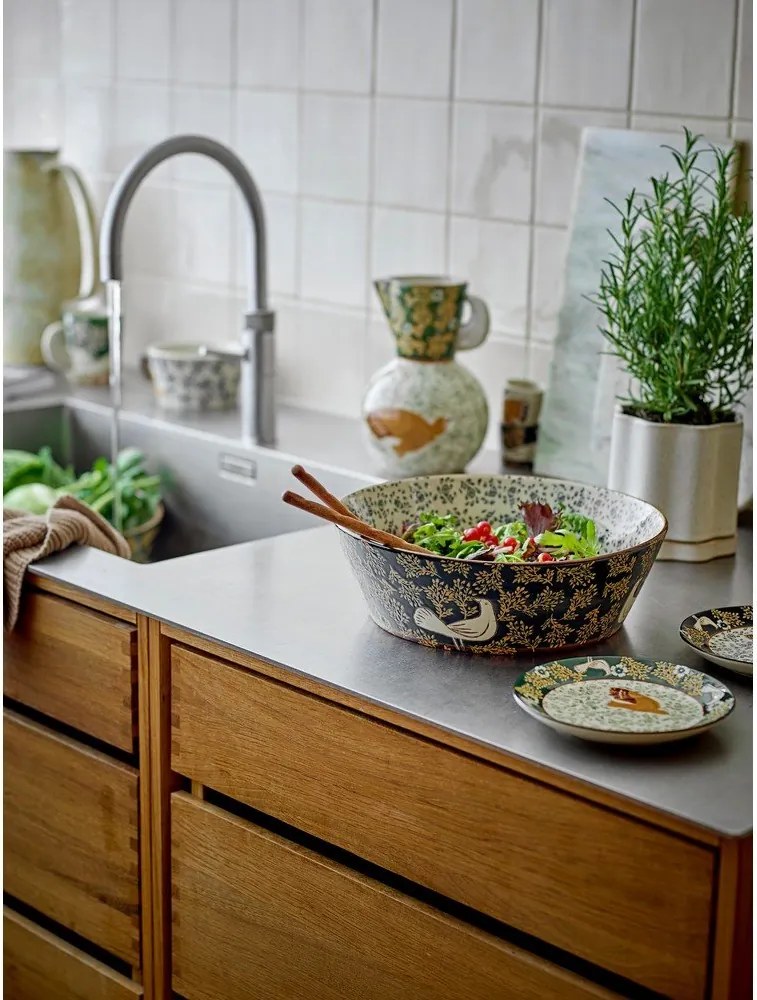 Ciotola blu in ceramica ø 28 cm Hezha – Bloomingville