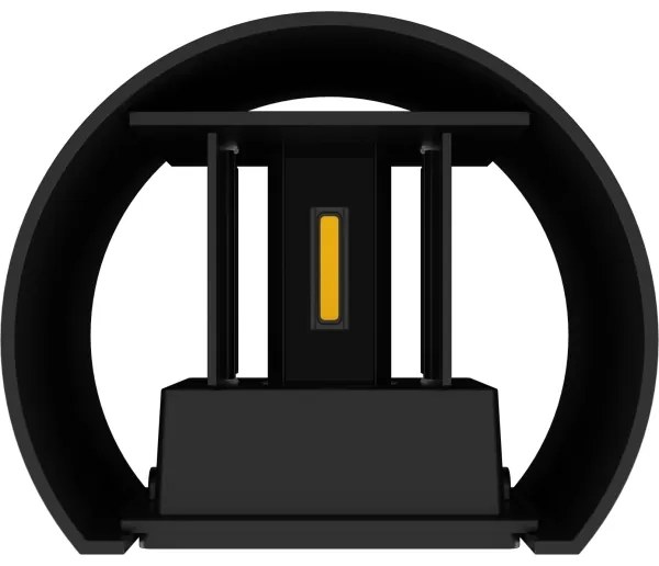 APLED - Applique a LED da esterno OVAL 2xLED/3W/230V IP65