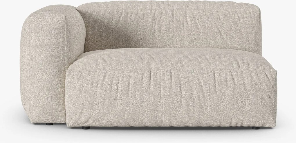 Modulo con bracciolo Martina in Bouclé Baloo – 160x120 cm