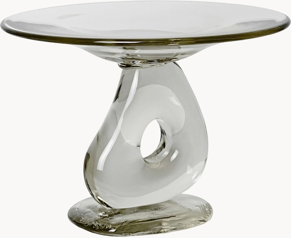 Alzatina in vetro soffiato Damo