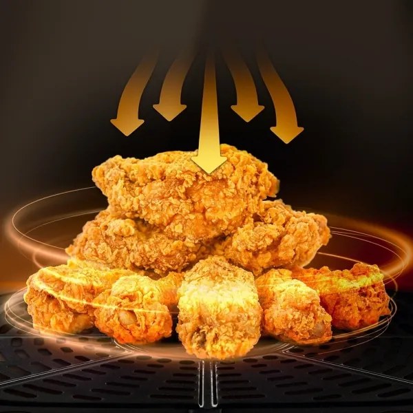 TESLA Electronics AirCook - Friggitrice ad aria smart 9 l 1700W Wi-Fi