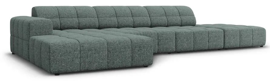 Divano angolare turchese (angolo sinistro) Chicago - Cosmopolitan Design