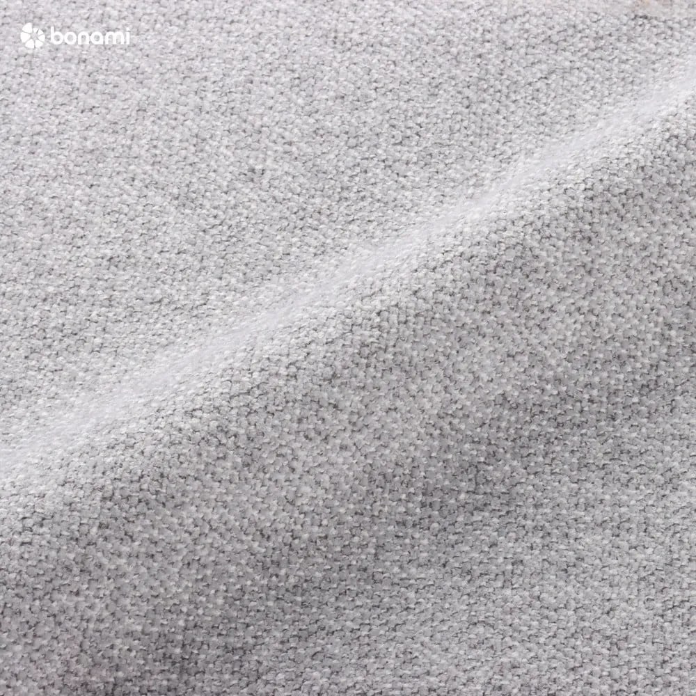 Divano angolare grigio chiaro allungabile/con contenitore (con penisola a destra/con chaise lounge) Scandic Lagom – Miuform