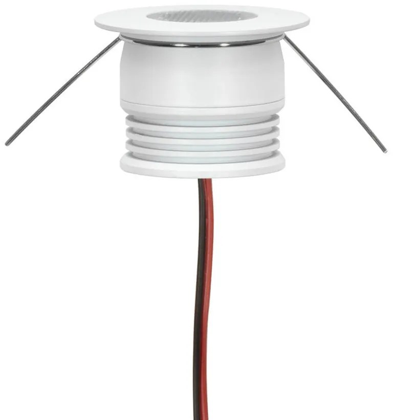 Faretto Segnapasso LED 3W IP44 Bianco 25° 220V Colore Bianco Naturale 4.000K