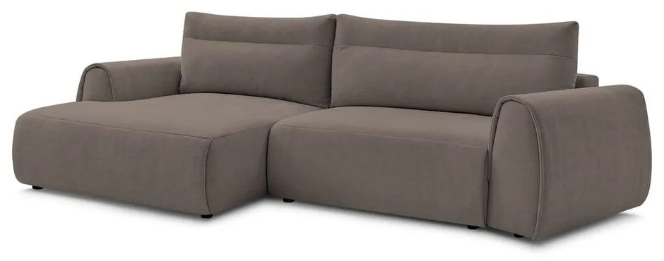 Divano angolare marrone Aden – Bobochic Paris