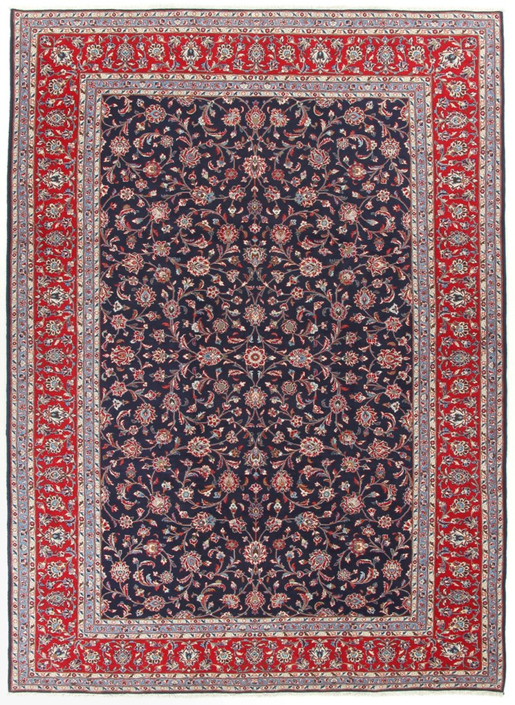Kashan Tappeto 360x250 (Iran) Annodato A Mano