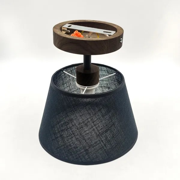 Brilagi - Lampadario LED ANTHONY 1xE14/60W/230V rovere/noce/nero