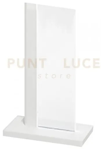 Lampada da tavolo in metallo verniciato bianco ghost 6859 b ct