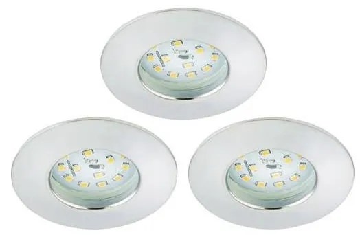Briloner 8316-039-SET 3x Lampada LED dimmerabile da bagno LED/5,5W/230V IP44