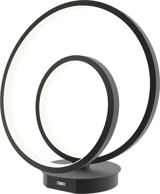 Lampada da tavolo LED Lieve nero, luce con 3 temperature di colore 2340 LUMEN