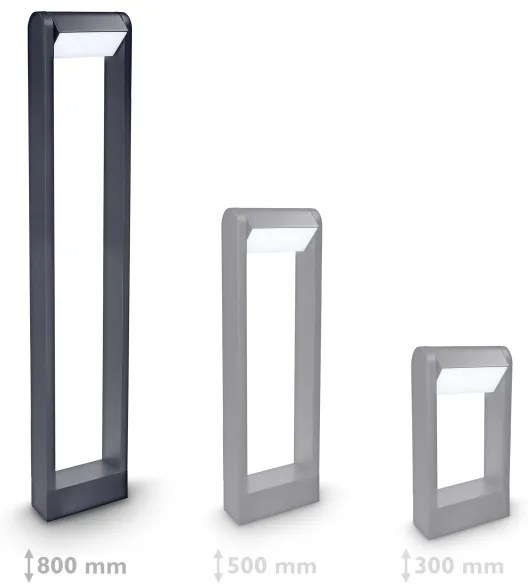 Brilagi - Lampada LED da esterno CROTONE LED/7W/230V antracite IP54 80 cm