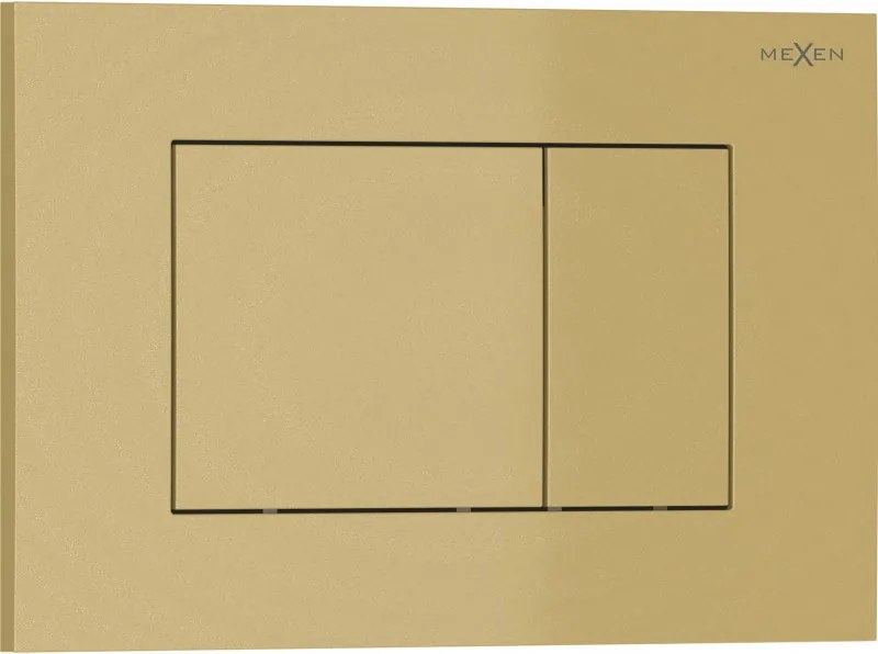 Mexen Tex 02 pulsante di risciacquo, dorato - 6102-06