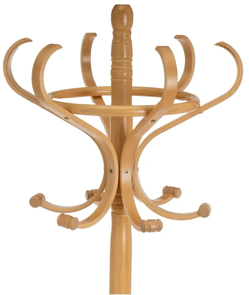 Appendiabiti in legno di pioppo in colore naturale Thonet - Casa Selección