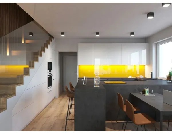 LED2 - Plafoniera LED da esterno CUBE LED/12W/230V antracite IP54