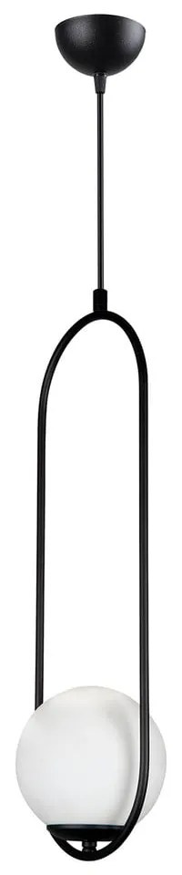Apparecchio a sospensione nero , altezza 146 cm Arch - Squid Lighting