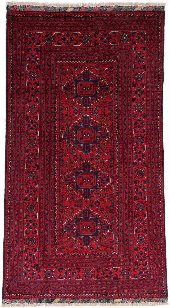 Afghan Tappeto 210 x 120 (Afghanistan) Annodato A Mano