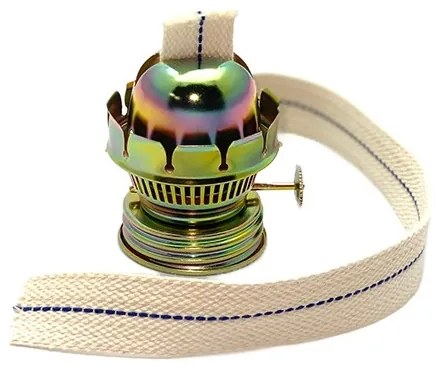 Lampada a petrolio KLÁRA 34 cm verde bosco