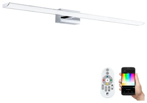 Eglo 33768-LED RGBW Illuminazione bagno TABIANO-C LED/21W/230V 90,5cm IP44 + TC