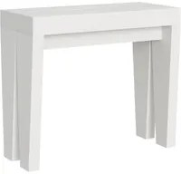 Consolle allungabile 90x40/196 cm Spimbo Small - Bianco Frassino