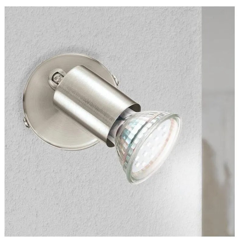 Eglo 92595 - Luce Spot da parete a LED BUZZ-LED 1xGU10/2,8W/230V