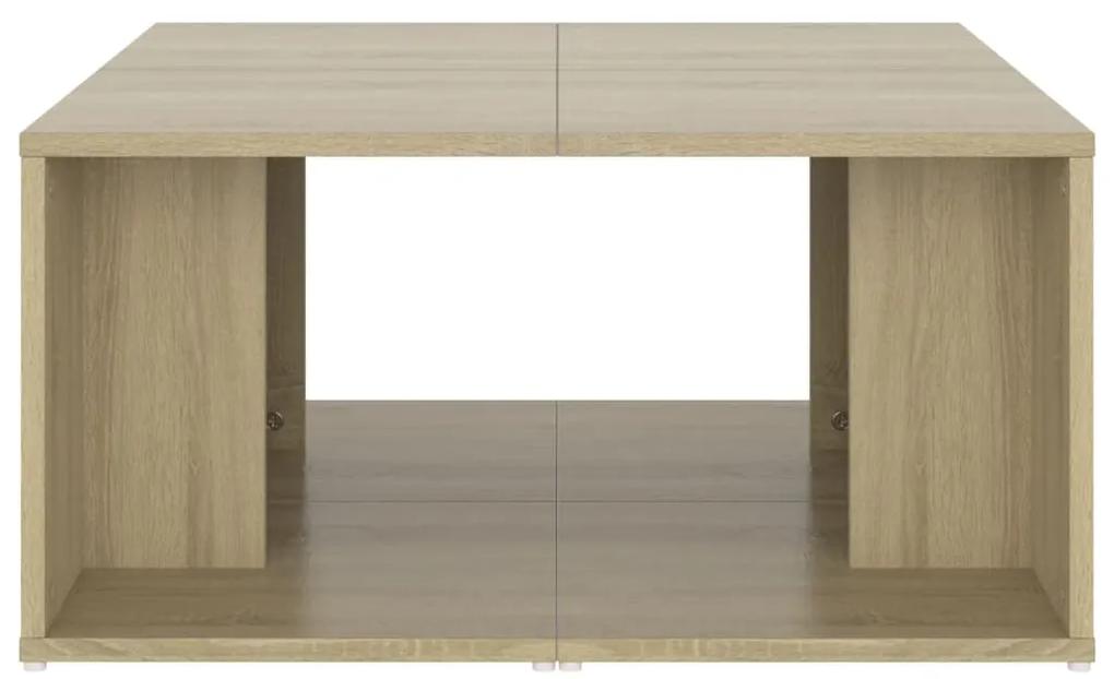 Tavolini Salotto 4pz Rovere Sonoma 33x33x33cm Legno Multistrato