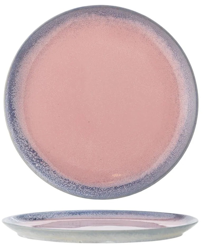 Piatto rosa chiaro in gres ø 26,5 cm Paula – Bloomingville