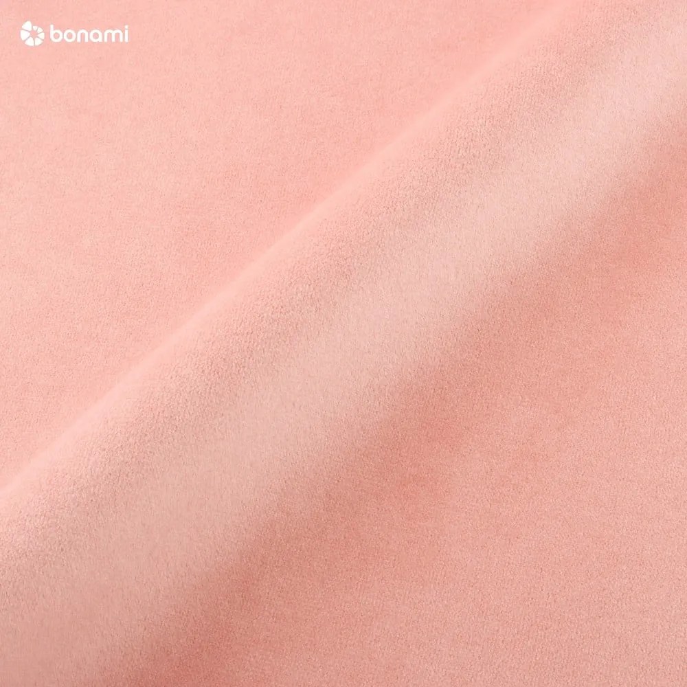 Divano in velluto rosa , 219 cm Santo - Milo Casa