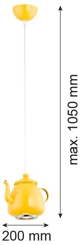 Argon 3651 - Lampada a sospensione JAMAJKA 1xGU10/50W/230V