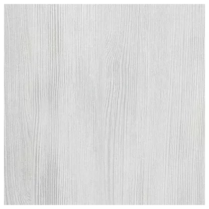 Mobile da Terra 105 cm in rovere bianco completo di specchio con pensile e LED