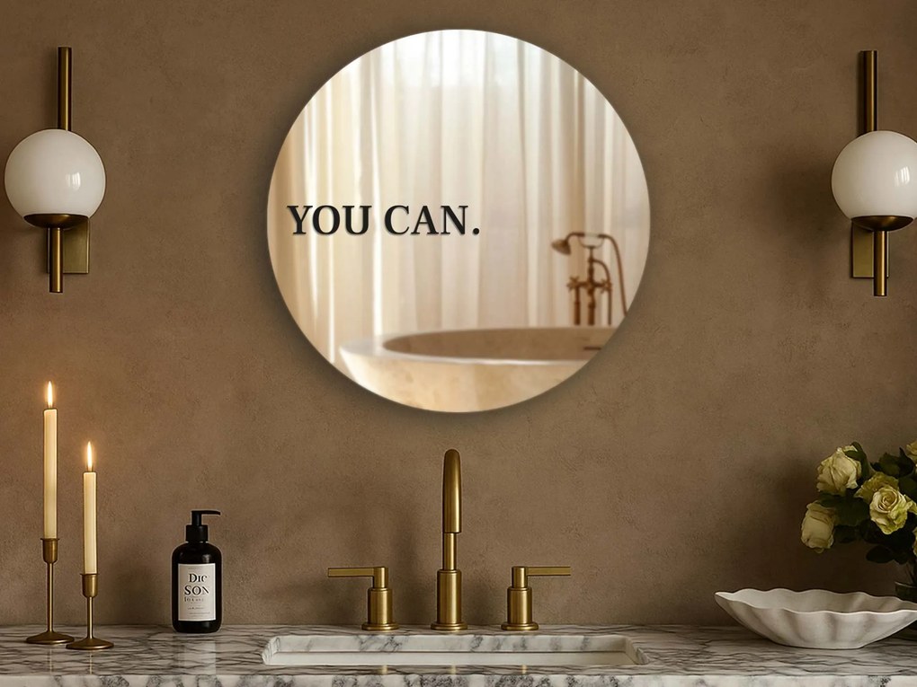 Adesivo per specchio S33 – YOU CAN.